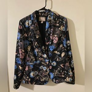 Floral blazer